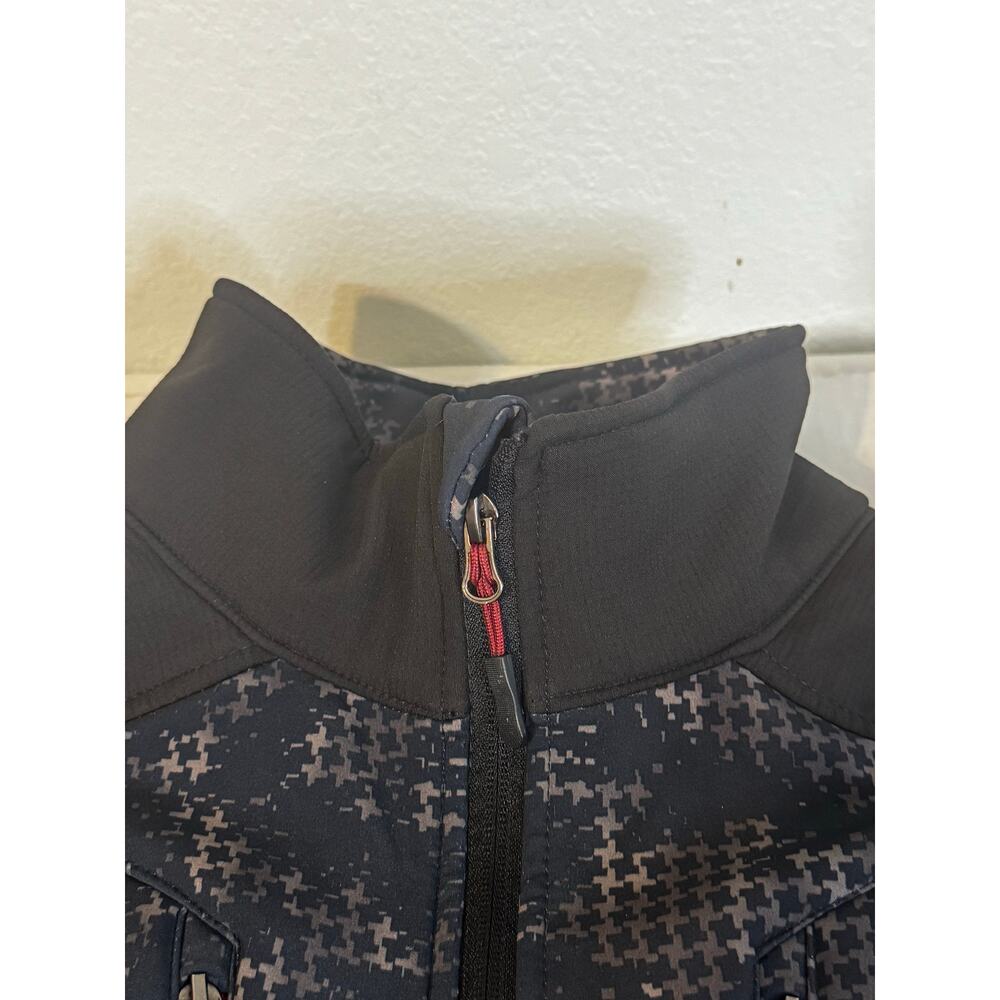 Snozu Performance‎ Men's Ski Jacket Black Dark Red Accent Size M - Picture 6 of 12